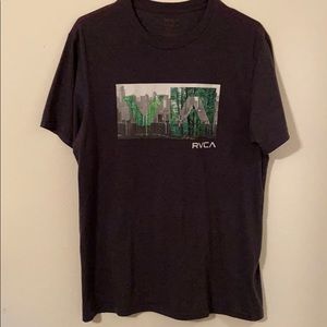 Large Grey RVCA T-Shirt